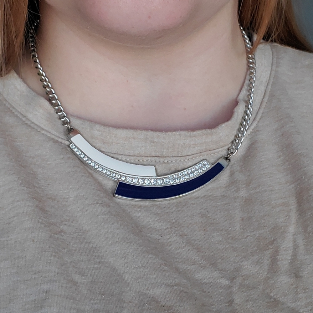 Chunky statement necklace - Picture 2 of 2
